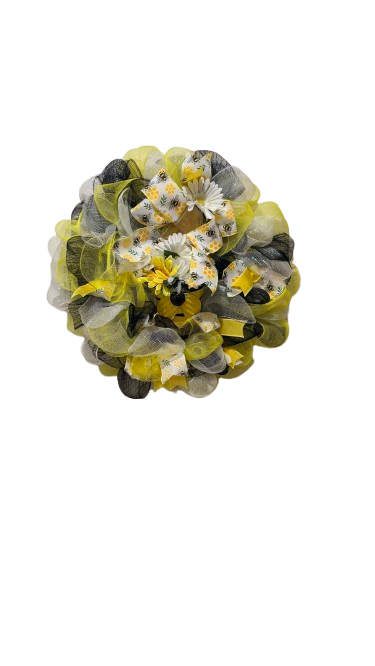 Buzzing Into Spring Wreath
