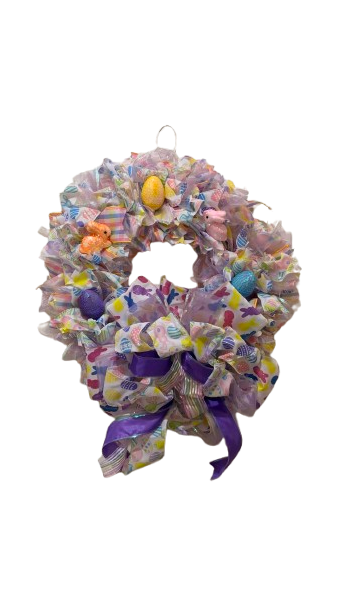 Easter Egg Explosion Wreath