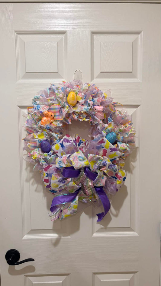 Easter Egg Explosion Wreath