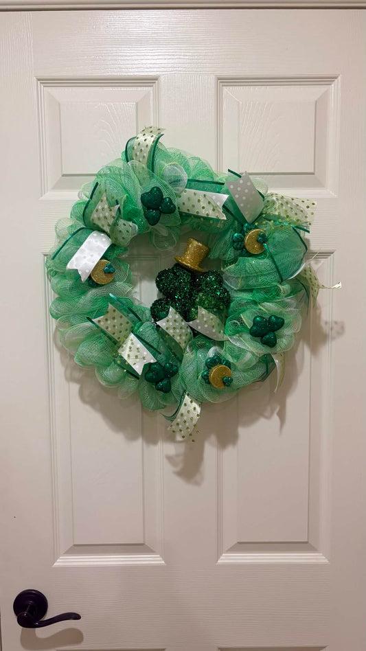 Luck of the Irish Wreath