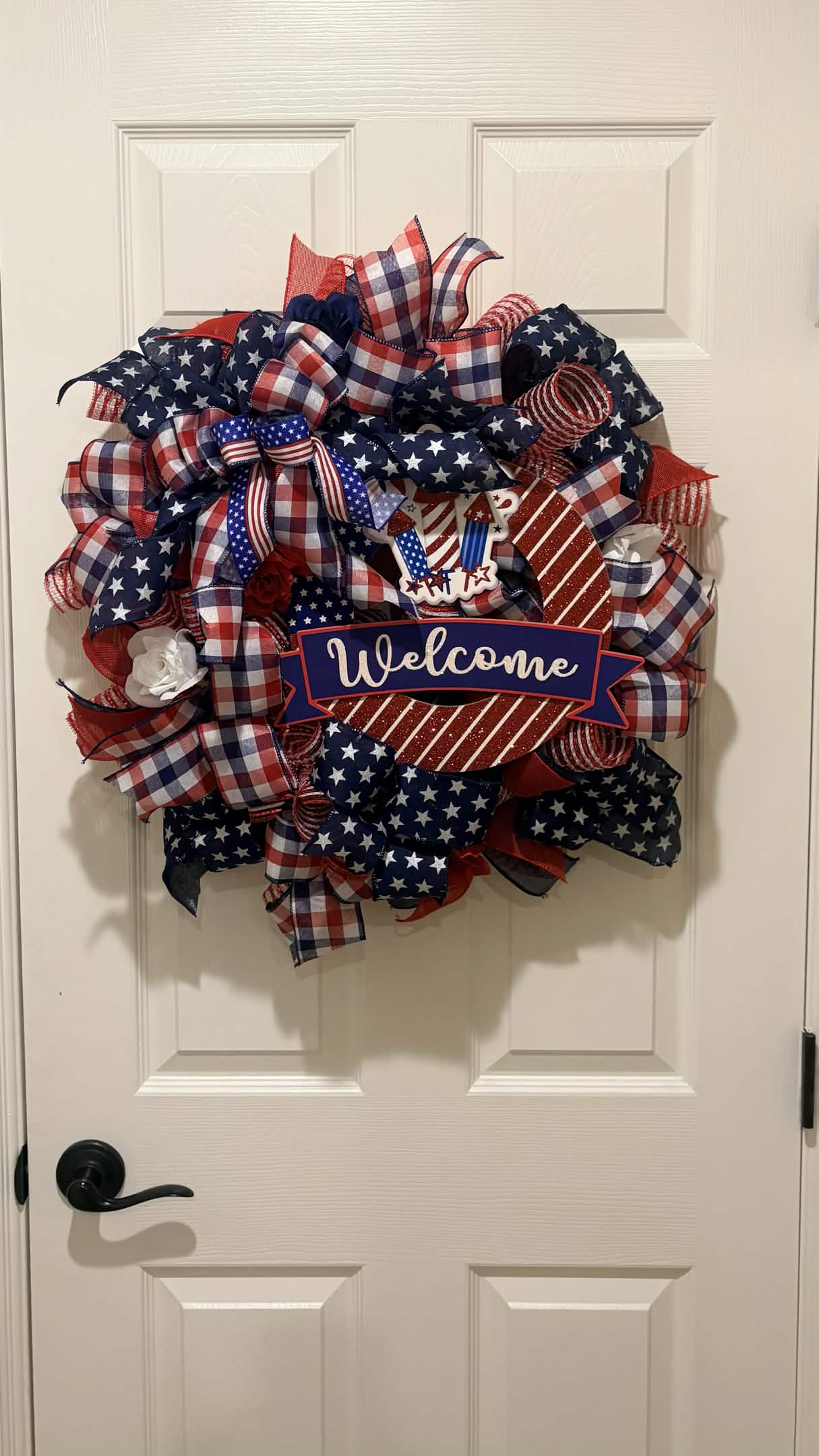 Patriotic Welcome Wreath