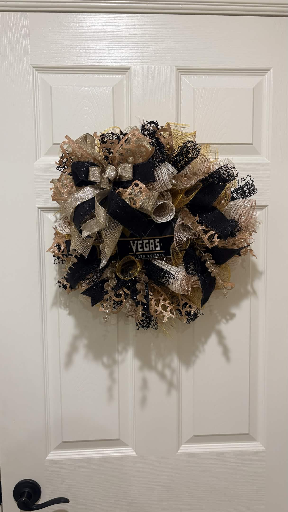 Vegas Golden Knights Fan Door Wreath
